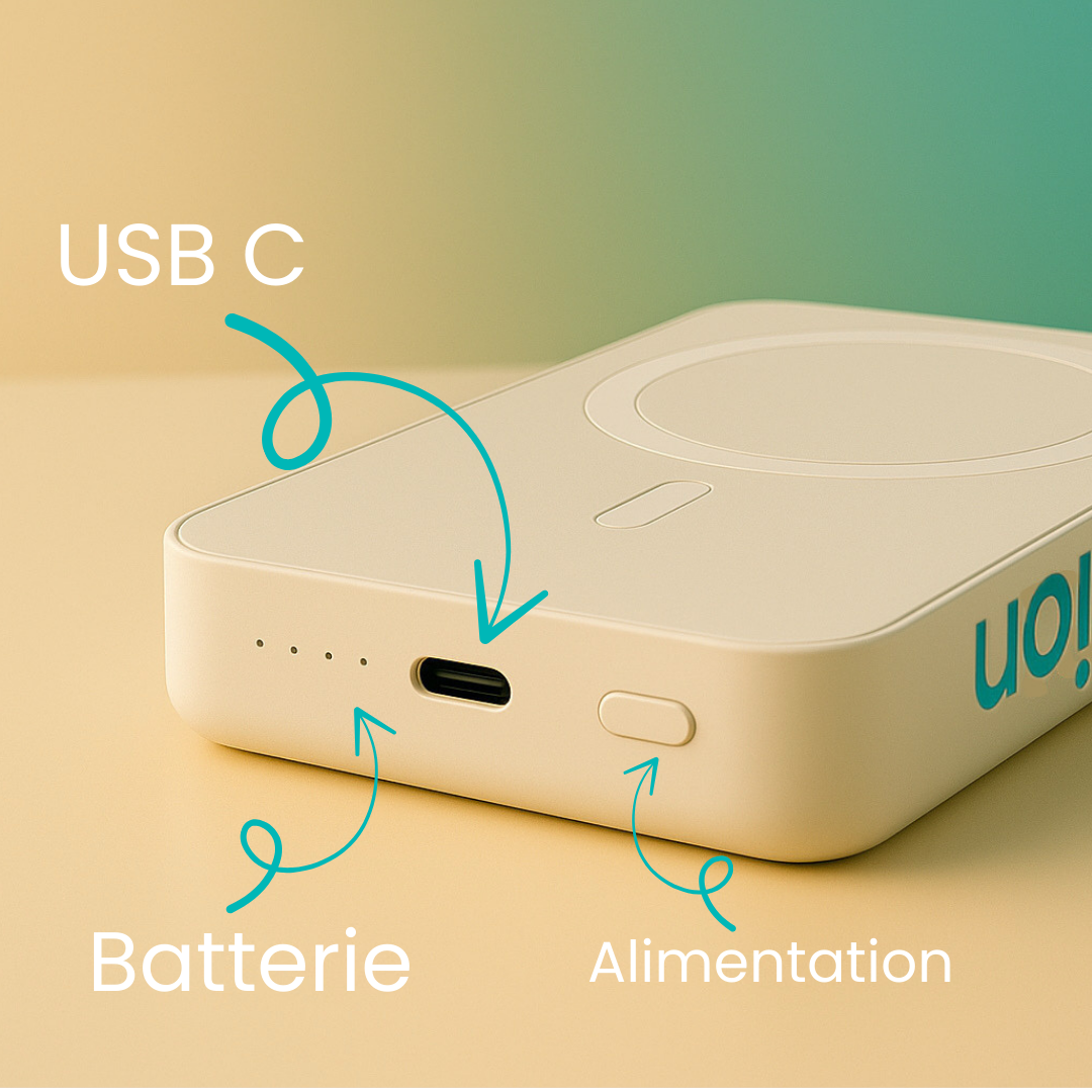 Batterie Externe MagSafe - 10000 mAh