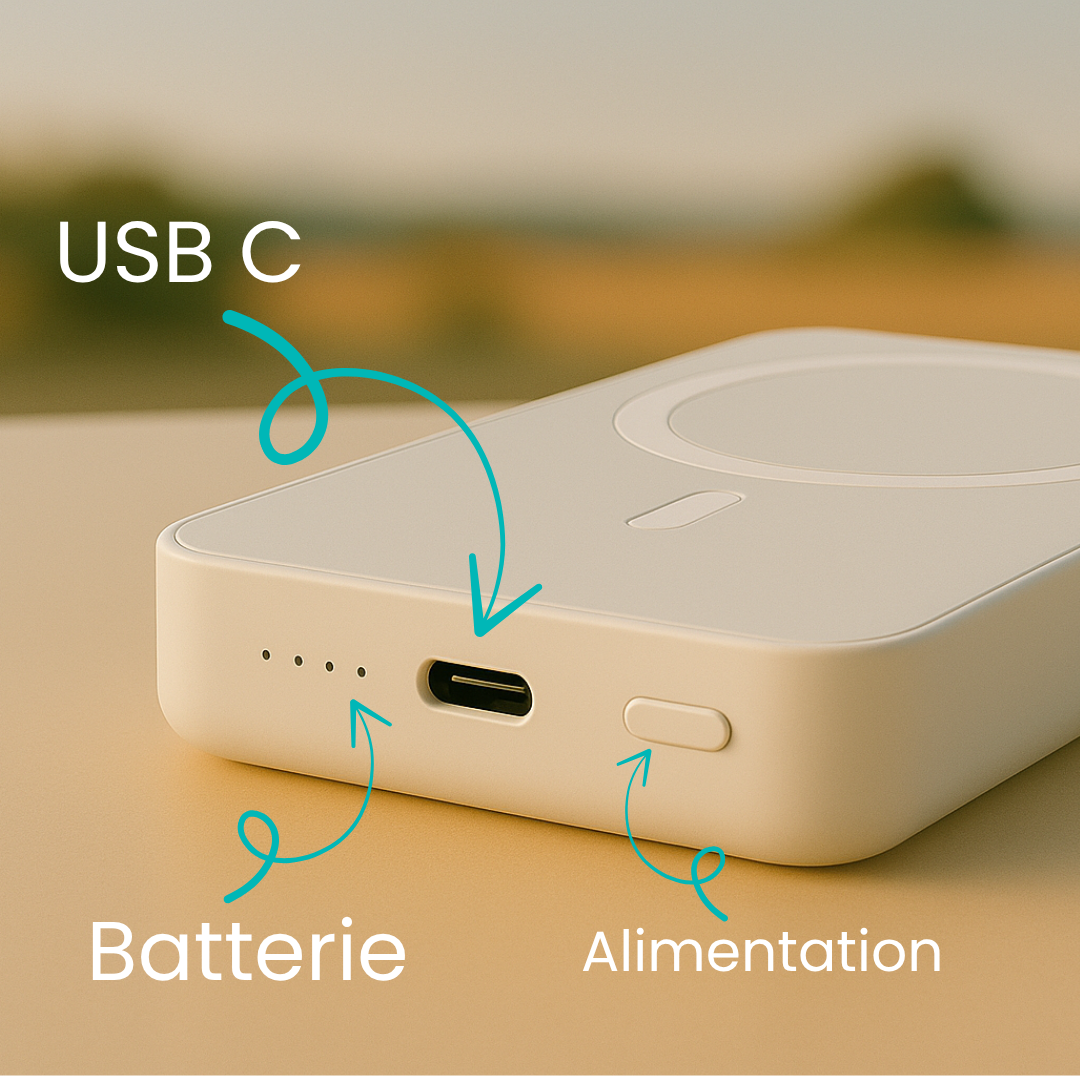 Batterie Externe sans fil - MagSafe