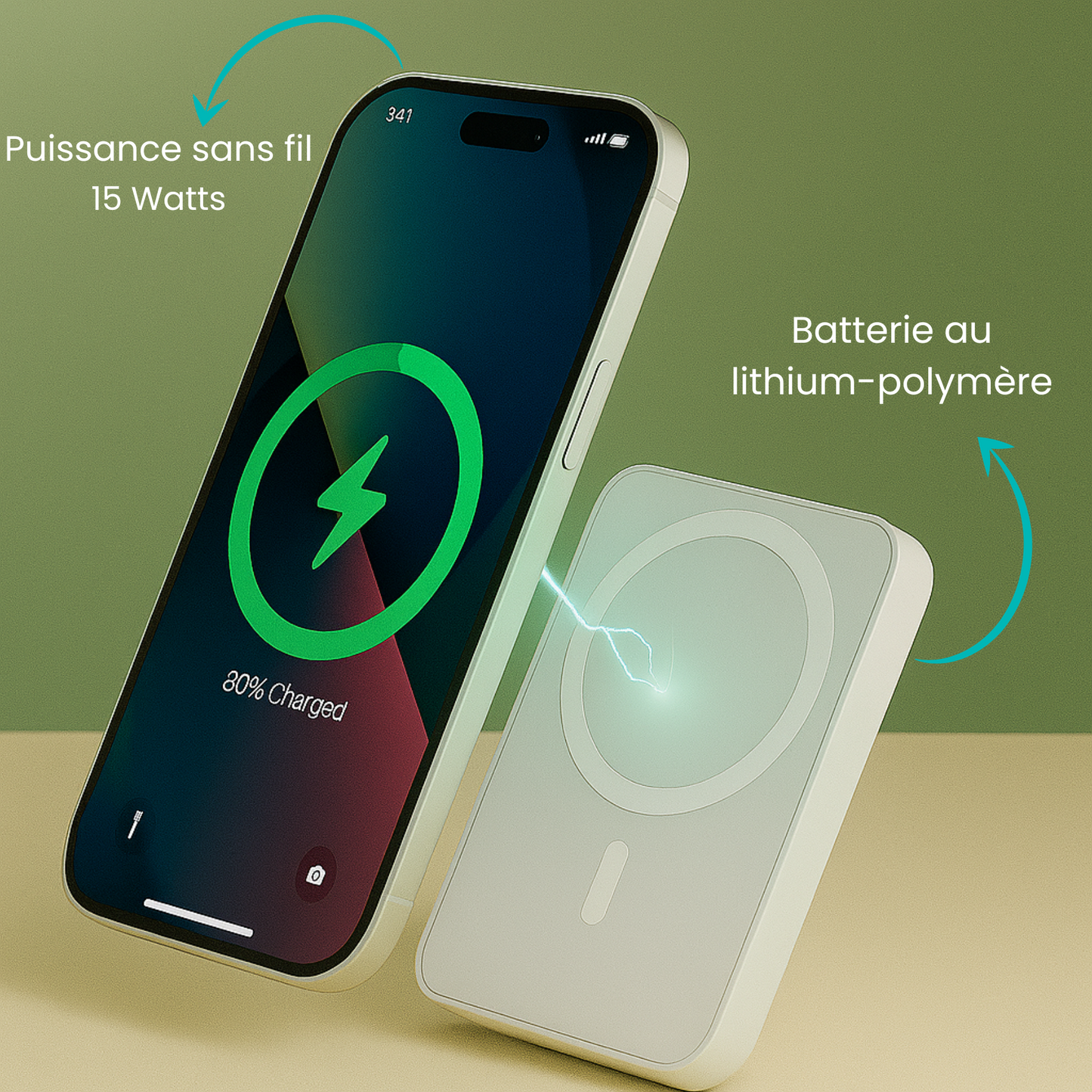 Batterie Externe sans fil - MagSafe
